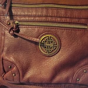 Stone & Co. Rich Burgundy/Dark Red Crossbody W/ Adjustable Strap (Polyvinyl)